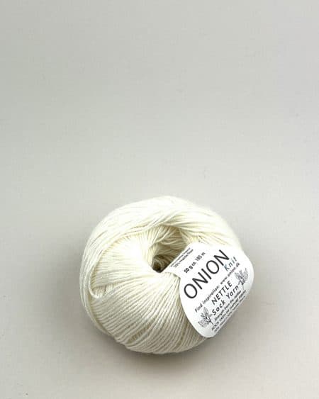 Onion Knit: Nettle Sock Yarn vintervit 1001